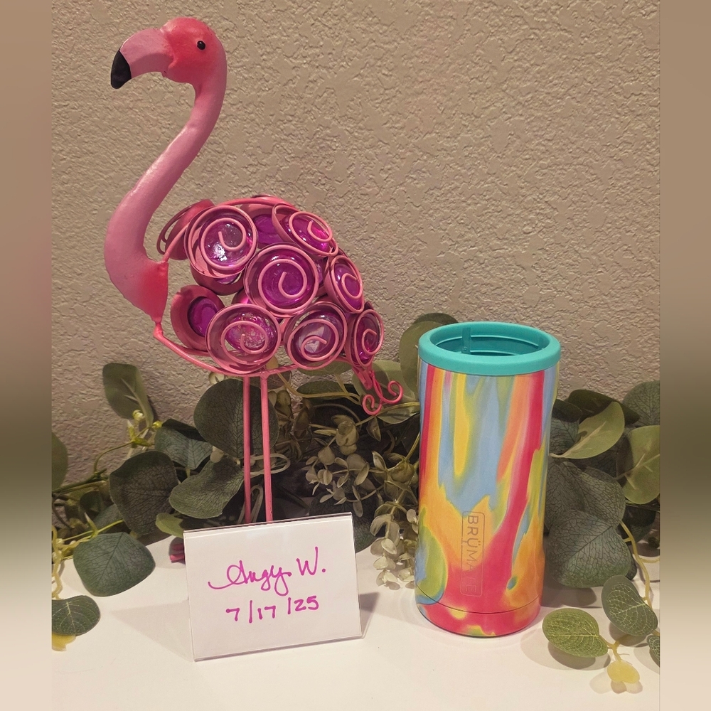 BRUMATE Tie Dye SLIM Rainbow Tumbler